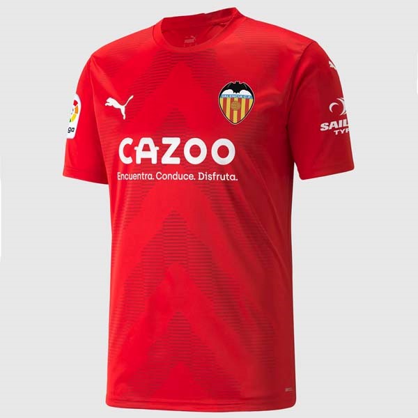 Tailandia Camiseta Valencia 3ª Portero 2022/23 Rojo